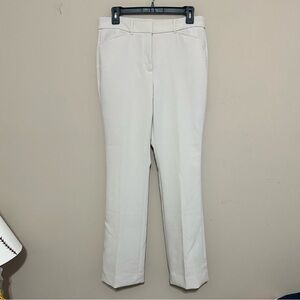 White House Black Market Cream Pants size 6 women’s
